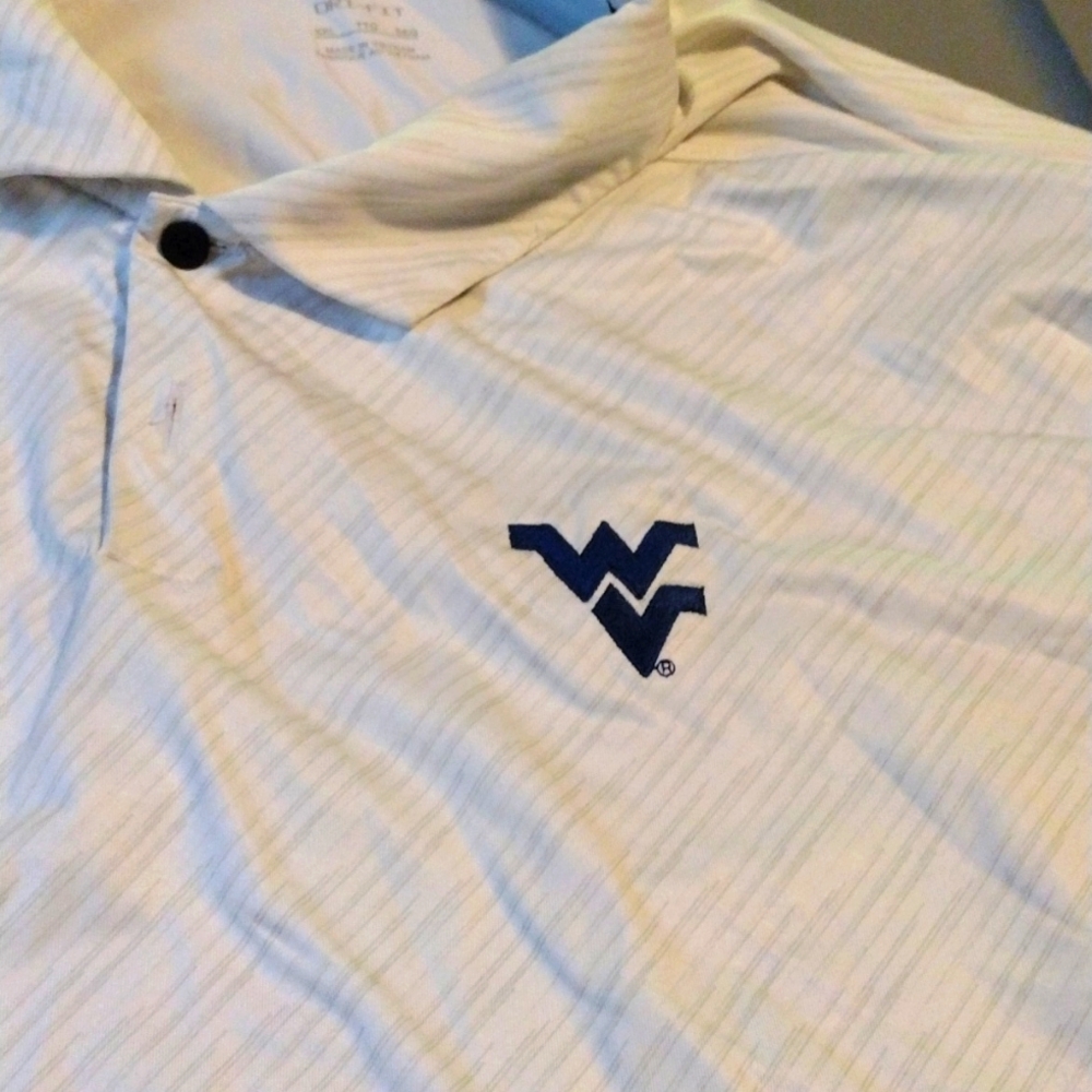 Vintage Nike WVU Polo XXL